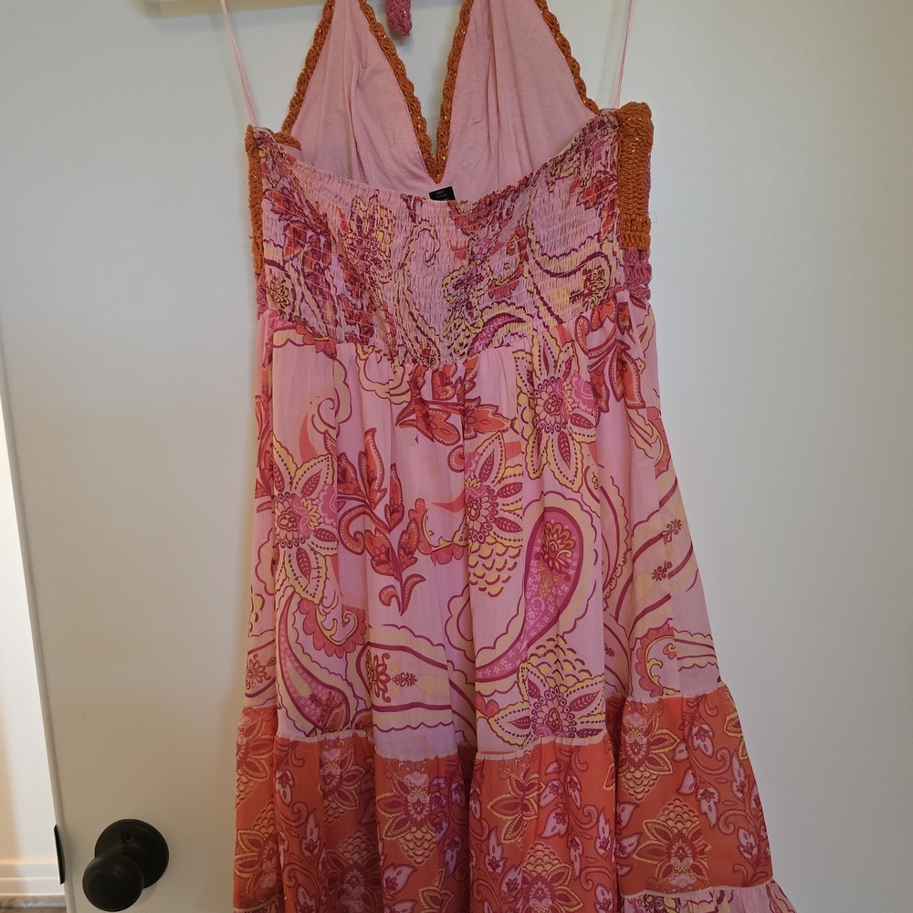 Boston Proper Vibrant Ruched Dress - Picture 2 of 3